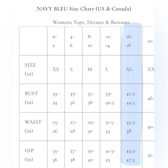 Navy Bleu “Harbor Scallop Dress” - XL - Picture 10 of 11